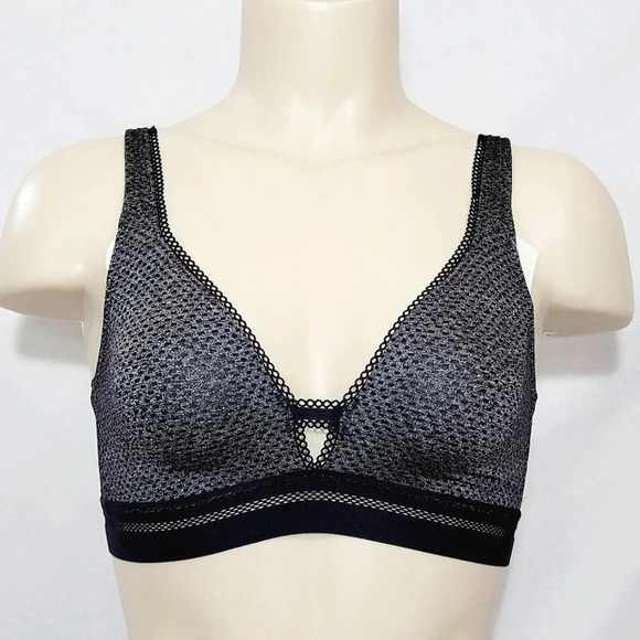 XS X-SMALL b.tempt'd 910258 by Wacoal Spectator Triangle‎ Bra Black NWT - Picture 1 of 3